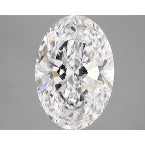 Lab Created 3.59 Carat D-VS1 Oval Diamond Lab Created 3.59 Carat D-VS1 Oval Diamond