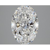 Lab Created 3.28 Carat D-VS1 Oval Diamond Lab Created 3.28 Carat D-VS1 Oval Diamond