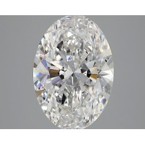 Lab Created 3.32 Carat E-VS1 Oval Diamond Lab Created 3.32 Carat E-VS1 Oval Diamond