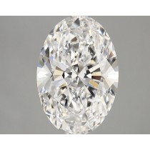 Lab Created 3.59 Carat E-VS1 Oval Diamond Lab Created 3.59 Carat E-VS1 Oval Diamond