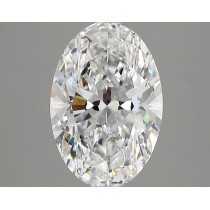 Lab Created 2.60 Carat D-VS1 Oval Diamond Lab Created 2.60 Carat D-VS1 Oval Diamond