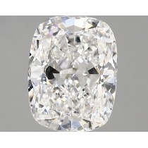 Lab Created 2.68 Carat E-VVS2 Cushion Cut Diamond Lab Created 2.68 Carat E-VVS2 Cushion Cut Diamond