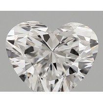 Lab Created 1.61 Carat E-VS1 Heart Shaped Diamond