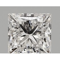 Lab Created 1.42 Carat D-VVS2 Princess Cut Diamond