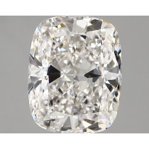 Lab Created 2.79 Carat F-VVS2 Cushion Cut Diamond Lab Created 2.79 Carat F-VVS2 Cushion Cut Diamond