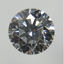0.55 Carat D-I1 Round Natural Diamond