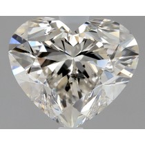 1.74 Carat H-SI2 Heart Shaped Natural Diamond