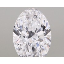 Lab Created 1.14 Carat D-VVS2 Oval Diamond