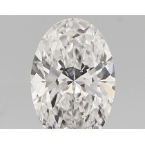 Lab Created 1.13 Carat D-VS1 Oval Diamond
