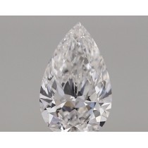 Lab Created 1.45 Carat D-VS1 Pear Shaped Diamond