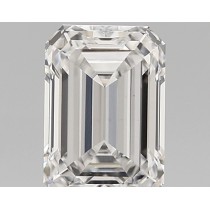 Lab Created 1.45 Carat D-VS1 Emerald Cut Diamond Lab Created 1.45 Carat D-VS1 Emerald Cut Diamond