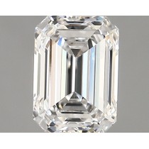 Lab Created 1.51 Carat D-VVS1 Emerald Cut Diamond Lab Created 1.51 Carat D-VVS1 Emerald Cut Diamond