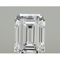 Lab Created 1.04 Carat D-VVS1 Emerald Cut Diamond