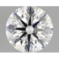Lab Created 2.68 Carat D-VS1 Round Diamond