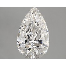 Lab Created 2.45 Carat E-VS1 Pear Shaped Diamond
