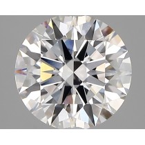 Lab Created 2.78 Carat D-VS1 Round Diamond