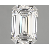Lab Created 2.45 Carat D-VS1 Emerald Cut Diamond Lab Created 2.45 Carat D-VS1 Emerald Cut Diamond
