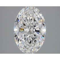Lab Created 3.04 Carat D-VS1 Oval Diamond Lab Created 3.04 Carat D-VS1 Oval Diamond