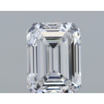 Lab Created 1.66 Carat F-VVS2 Emerald Cut Diamond