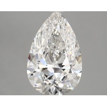 Lab Created 2.52 Carat E-VVS2 Pear Shaped Diamond Lab Created 2.52 Carat E-VVS2 Pear Shaped Diamond