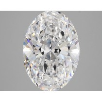 Lab Created 3.35 Carat D-VVS2 Oval Diamond Lab Created 3.35 Carat D-VVS2 Oval Diamond