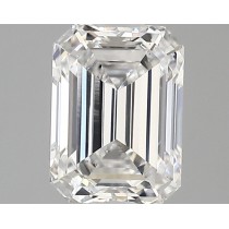 Lab Created 1.32 Carat D-VS1 Emerald Cut Diamond