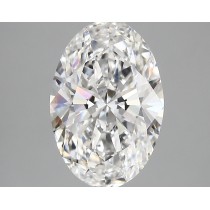 Lab Created 3.31 Carat D-VS2 Oval Diamond Lab Created 3.31 Carat D-VS2 Oval Diamond