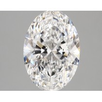 Lab Created 2.77 Carat D-VVS2 Oval Diamond Lab Created 2.77 Carat D-VVS2 Oval Diamond