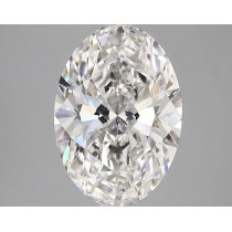 Lab Created 4.00 Carat F-VVS2 Oval Diamond