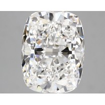 Lab Created 3.11 Carat E-VVS2 Cushion Cut Diamond Lab Created 3.11 Carat E-VVS2 Cushion Cut Diamond