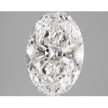Lab Created 3.69 Carat E-VS1 Oval Diamond Lab Created 3.69 Carat E-VS1 Oval Diamond
