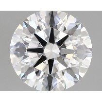 Lab Created 2.78 Carat D-VS1 Round Diamond