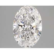 Lab Created 3.17 Carat D-VS1 Oval Diamond Lab Created 3.17 Carat D-VS1 Oval Diamond