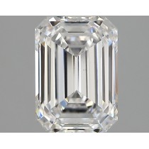 Lab Created 1.93 Carat D-VS1 Emerald Cut Diamond Lab Created 1.93 Carat D-VS1 Emerald Cut Diamond