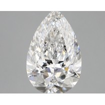 Lab Created 2.07 Carat D-VS1 Pear Shaped Diamond Lab Created 2.07 Carat D-VS1 Pear Shaped Diamond