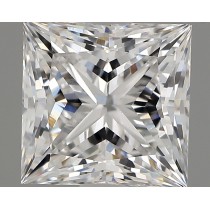Lab Created 1.91 Carat E-VVS2 Princess Cut Diamond