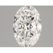 Lab Created 1.75 Carat D-VS1 Oval Diamond