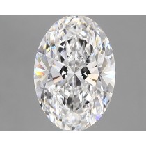 Lab Created 2.70 Carat D-VS1 Oval Diamond Lab Created 2.70 Carat D-VS1 Oval Diamond