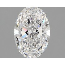 Lab Created 1.18 Carat D-VVS2 Oval Diamond