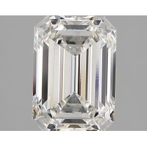 Lab Created 2.35 Carat F-VS1 Emerald Cut Diamond Lab Created 2.35 Carat F-VS1 Emerald Cut Diamond