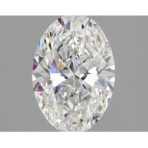 Lab Created 1.55 Carat D-VVS2 Oval Diamond