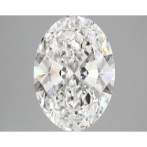 Lab Created 3.59 Carat D-VS1 Oval Diamond Lab Created 3.59 Carat D-VS1 Oval Diamond