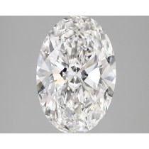 Lab Created 3.62 Carat D-VVS2 Oval Diamond Lab Created 3.62 Carat D-VVS2 Oval Diamond
