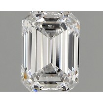 Lab Created 1.52 Carat D-VS1 Emerald Cut Diamond