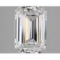 Lab Created 2.94 Carat D-VS1 Emerald Cut Diamond Lab Created 2.94 Carat D-VS1 Emerald Cut Diamond