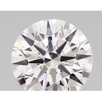 Lab Created 1.23 Carat D-VVS2 Round Diamond