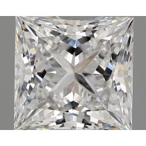 Lab Created 1.41 Carat D-VS1 Princess Cut Diamond