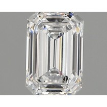 Lab Created 1.24 Carat D-VVS2 Emerald Cut Diamond Lab Created 1.24 Carat D-VVS2 Emerald Cut Diamond
