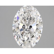 Lab Created 2.80 Carat D-VS1 Oval Diamond Lab Created 2.80 Carat D-VS1 Oval Diamond