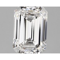 Lab Created 1.43 Carat D-VVS2 Emerald Cut Diamond Lab Created 1.43 Carat D-VVS2 Emerald Cut Diamond